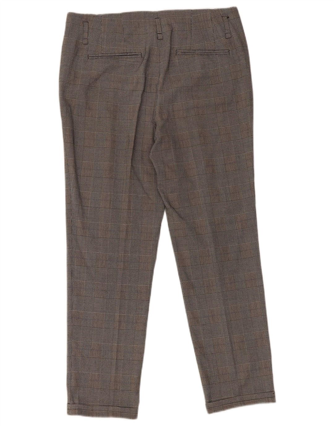 Zara ženske uske skraćene hlače, male W26 L25, sive houndstooth