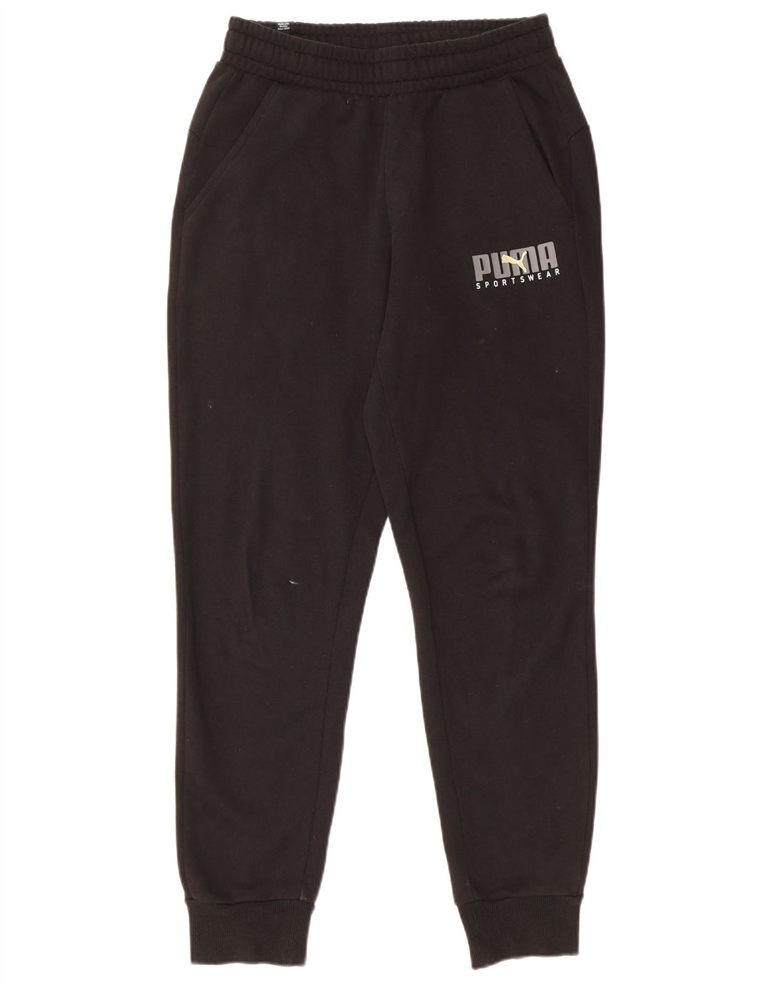 Puma muške trenirke s trenirkama male crne