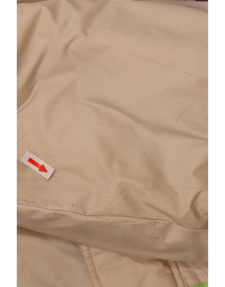 Brugi muška podstavljena jakna UK 40 Large Beige Colourblock Poliamid