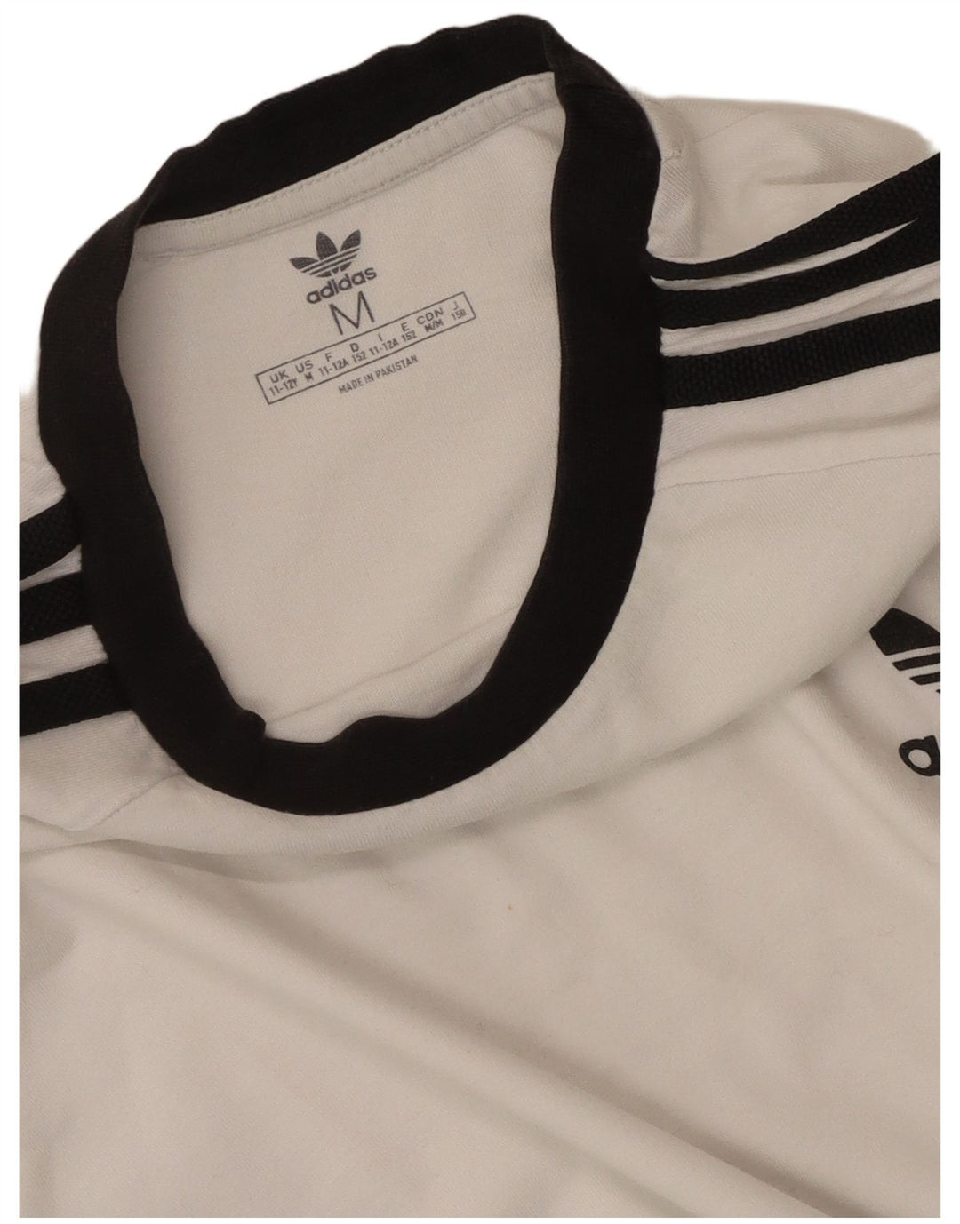 Adidas majica kratkih rukava za dječake 11-12 godina srednje bijele boje