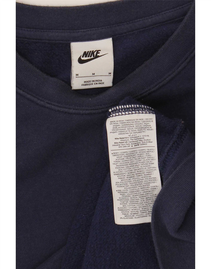 Nike muški džemper s grafičkim motivima, srednje tamnoplavi pamuk