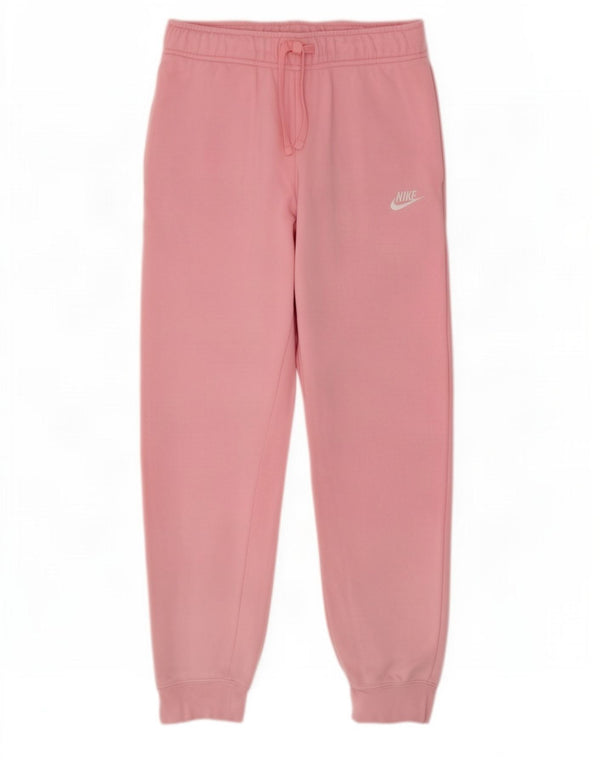 Nike Ženska trenirka Hlače Joggers UK 10 Small Pink Cotton