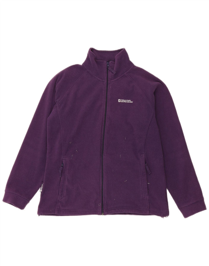 Mountain Warehouse Ženska jakna od flisa UK 16 Veliki ljubičasti poliester