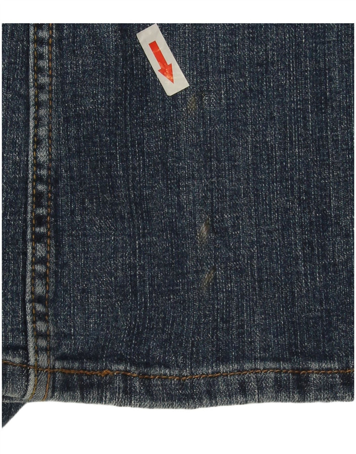 LEVI'S ženske 518 super niske traperice US 5 srednje W28 L31 plavi pamuk