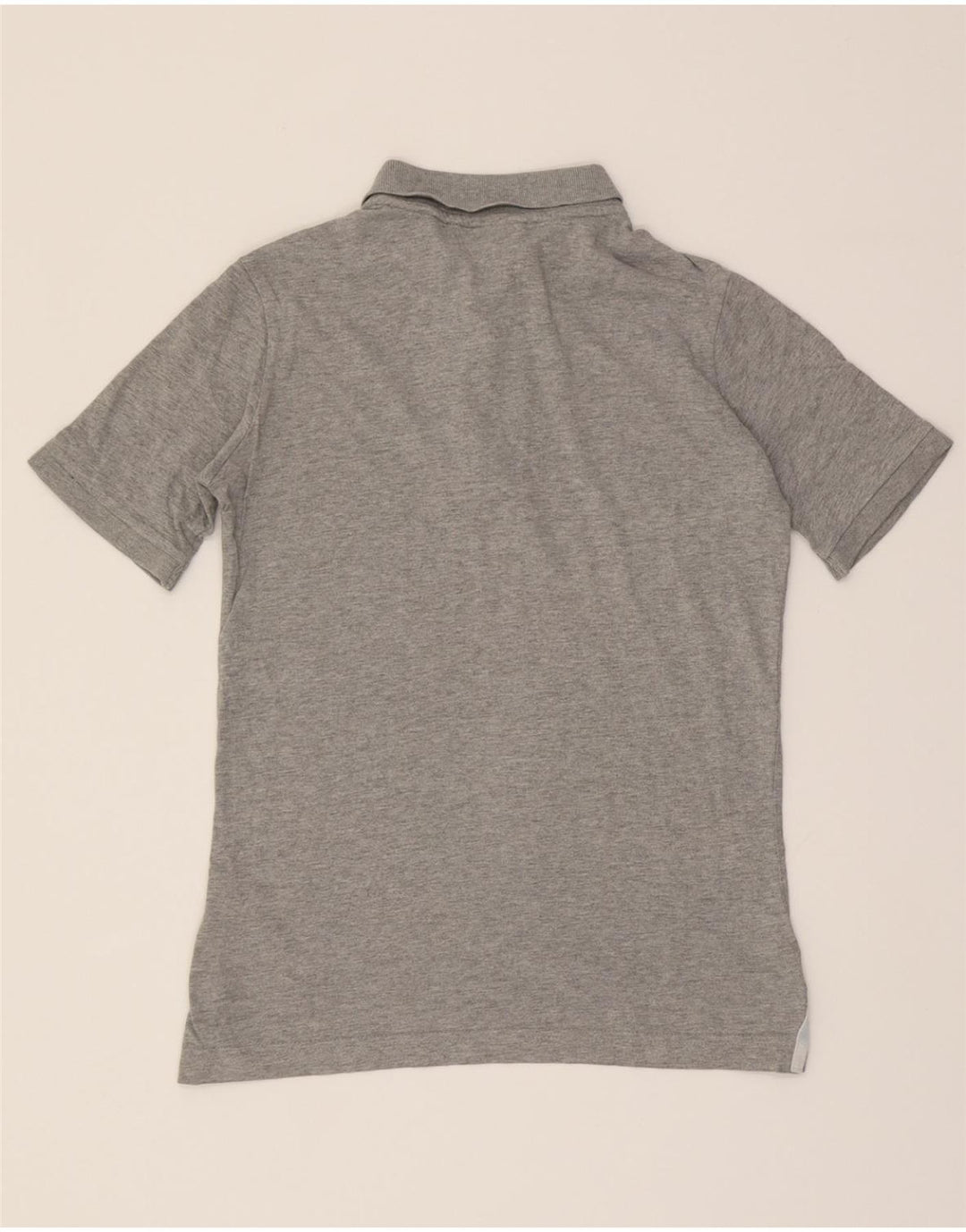 NIKE Boys Polo Shirt 10-11 Years Medium Grey Cotton Vintage Nike and Second-Hand Nike from Messina Hembry 