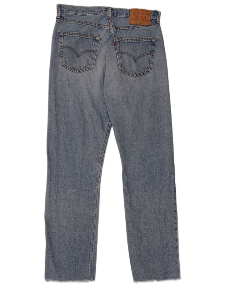 Levi's muške 501 ravne traperice W33 L30 plavi pamuk