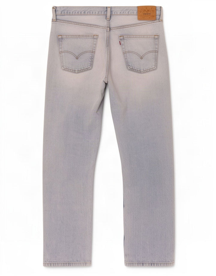 Levi's muške ravne traperice W34 L31 plavi pamuk
