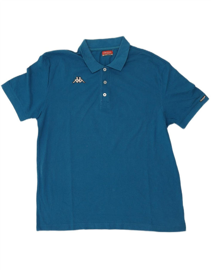 KAPPA Mens Polo Shirt XL Blue