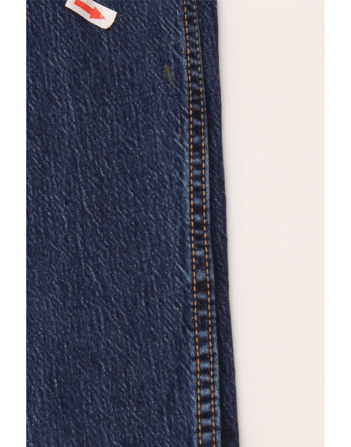 Levi's muške 505 ravne traperice W40 L22 plavi pamuk