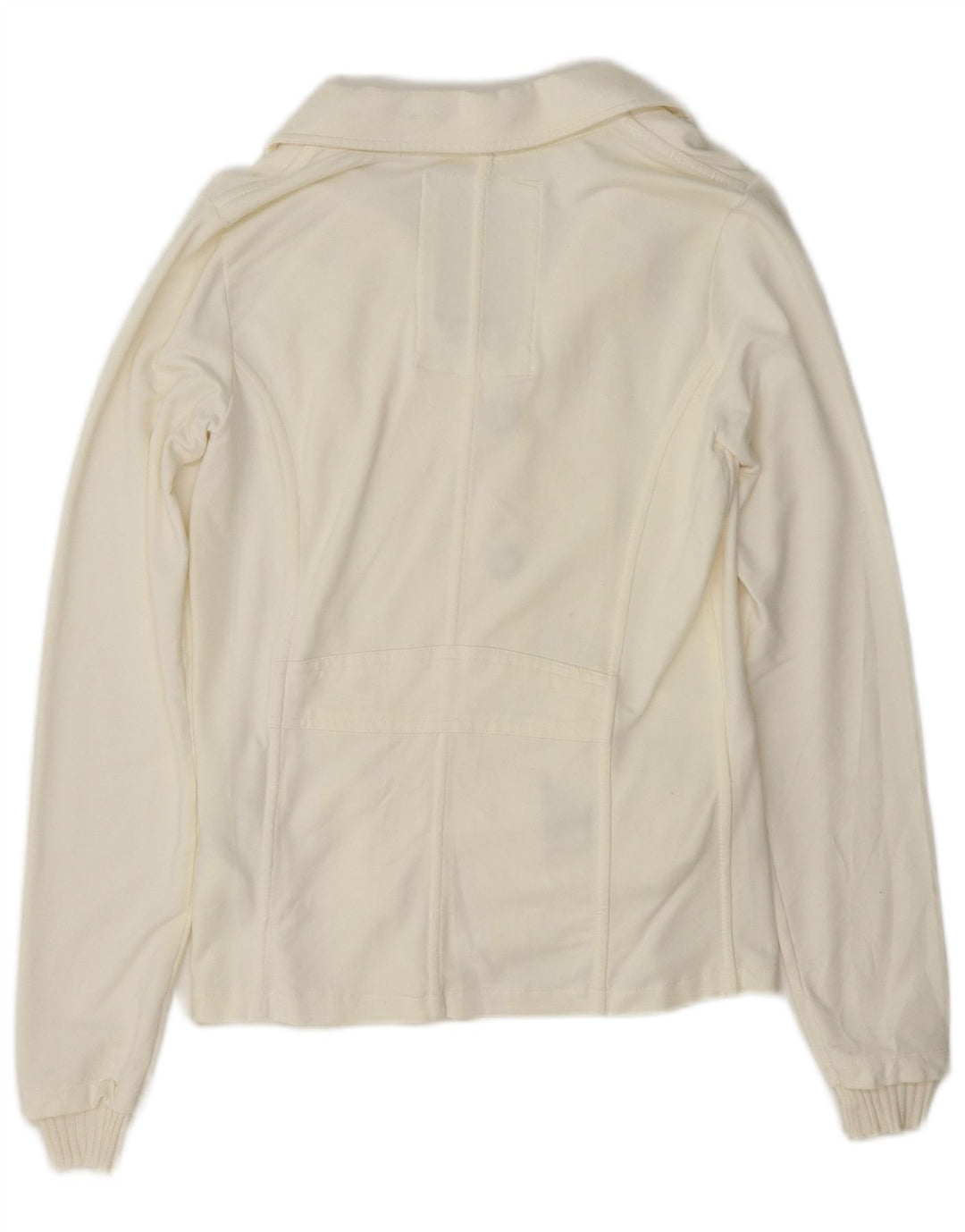 Woolrich Ženska jakna sa 3 gumba UK 12 Srednje bijeli pamuk