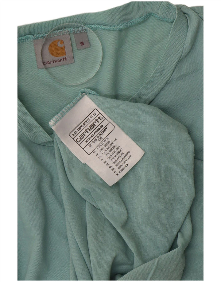 Carhartt muška majica kratkih rukava Mali tirkizni pamuk