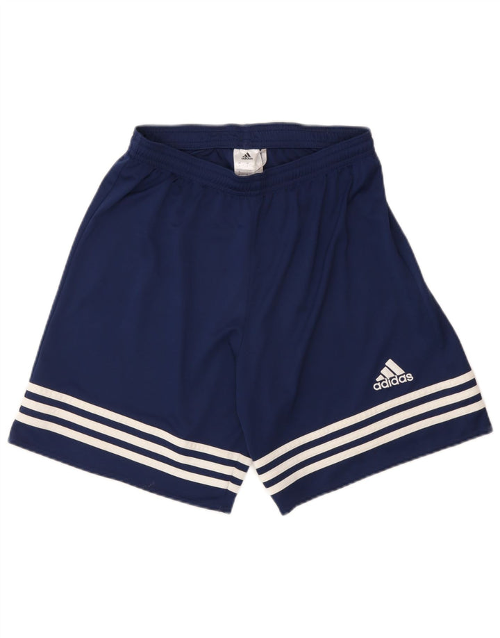 Adidas muške sportske kratke hlače Climalite Male tamnoplave poliesterske