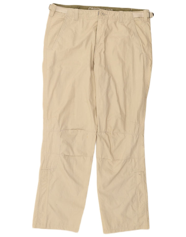 O'NEILL Muške ravne chino hlače W33 L28 bež pamuk