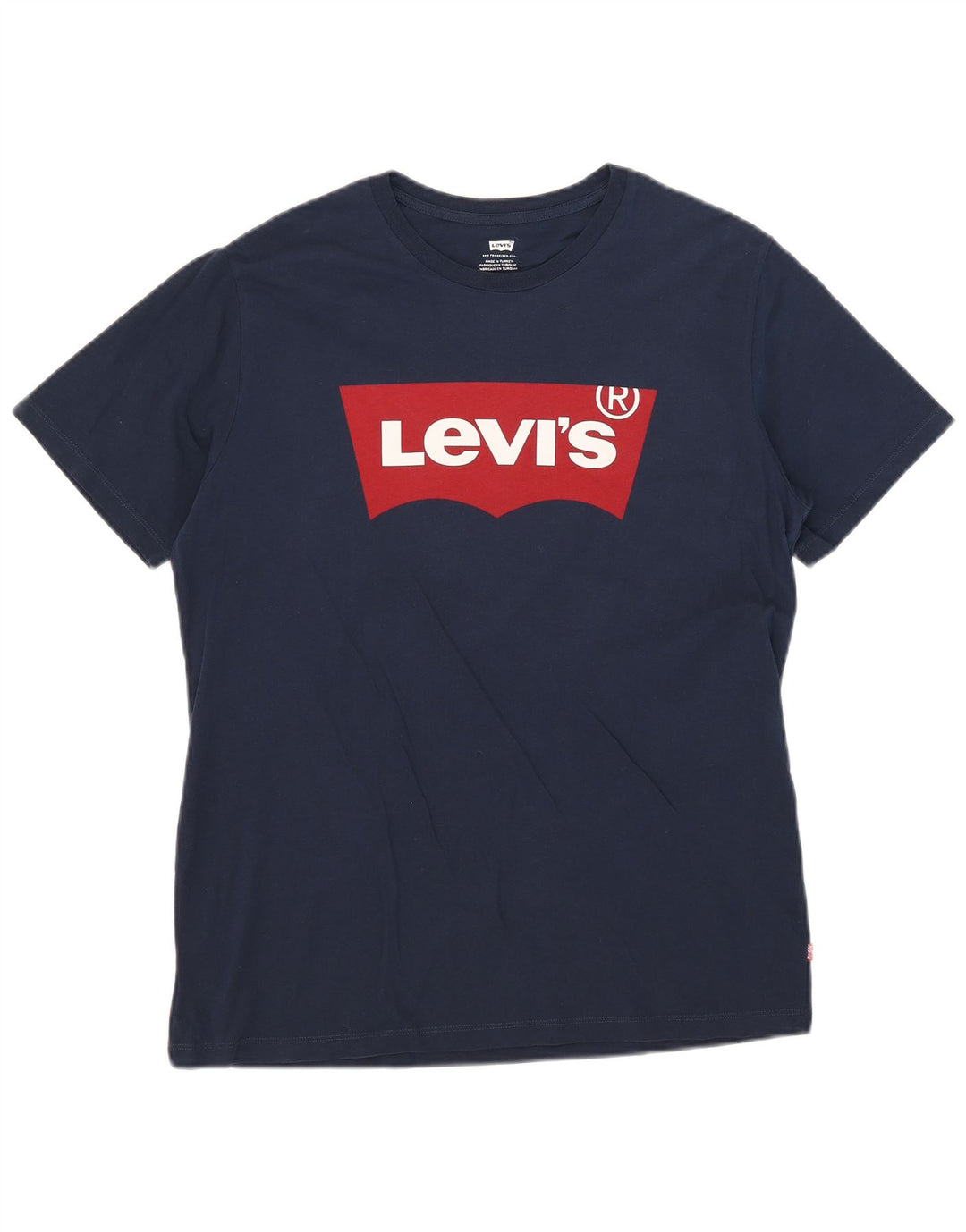 Levi's velika majica kratkih rukava s grafičkim motivima, tamnoplava