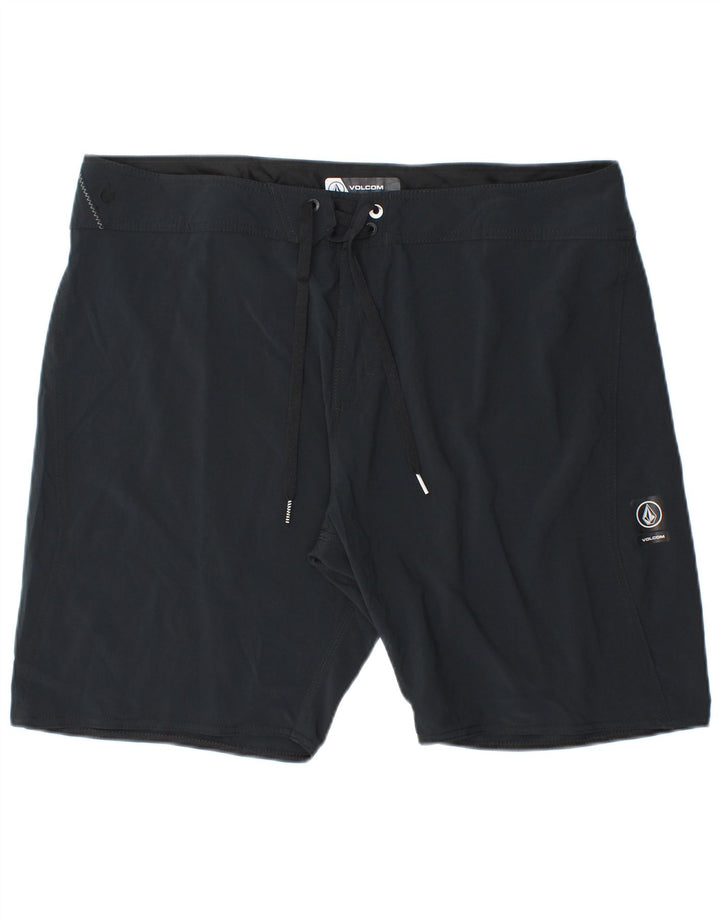 Volcom muške kratke hlače za kupanje XL crni poliester