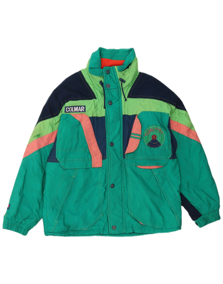Colmar muška skijaška jakna s kapuljačom IT 52 Large Green Colourblock