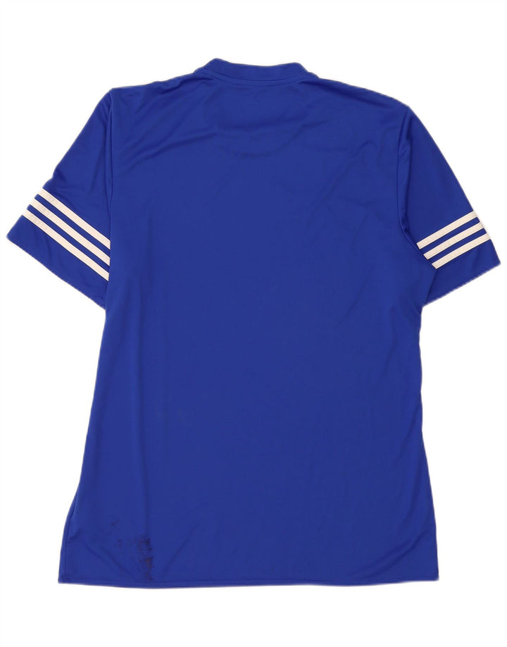 Adidas muška majica Climalite, veliki plavi poliester