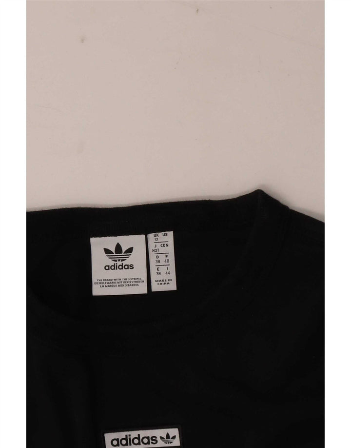 Adidas ženska majica kratkih rukava UK 12 srednje crna