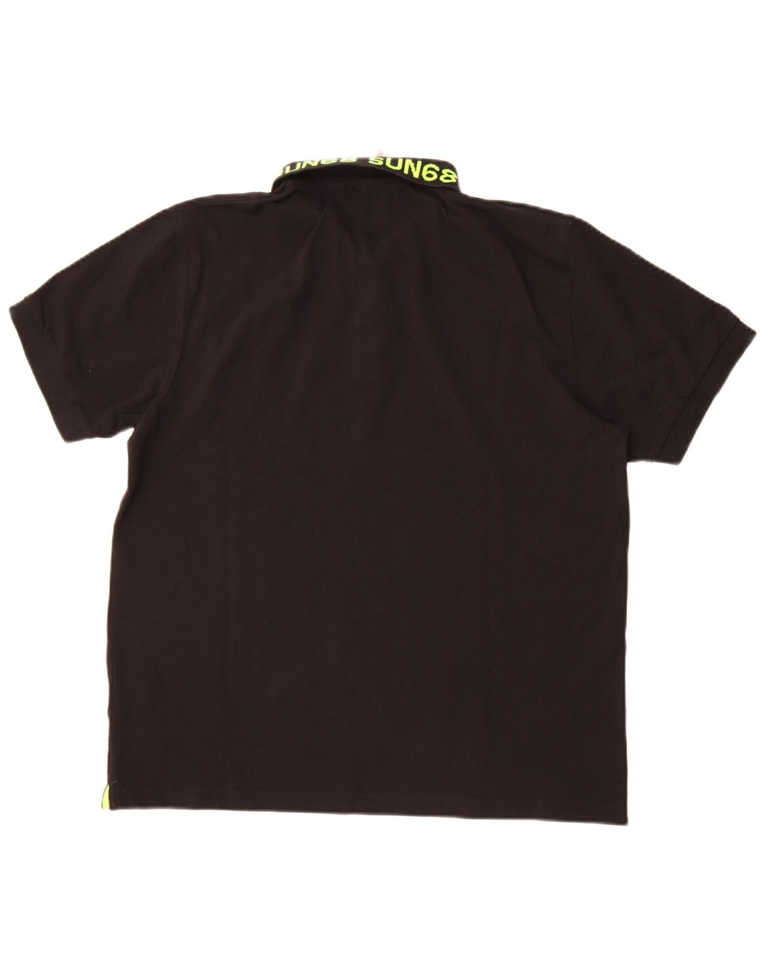 Sun68 Muška polo majica s grafičkim motivima 2XL, crni pamuk