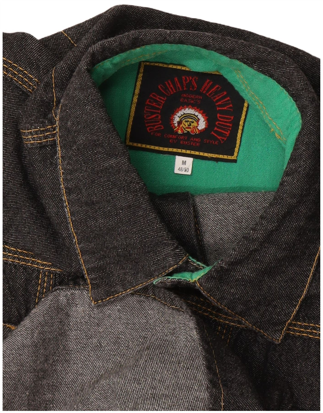 BUSTER muška traper košulja IT 48/50 srednje crna