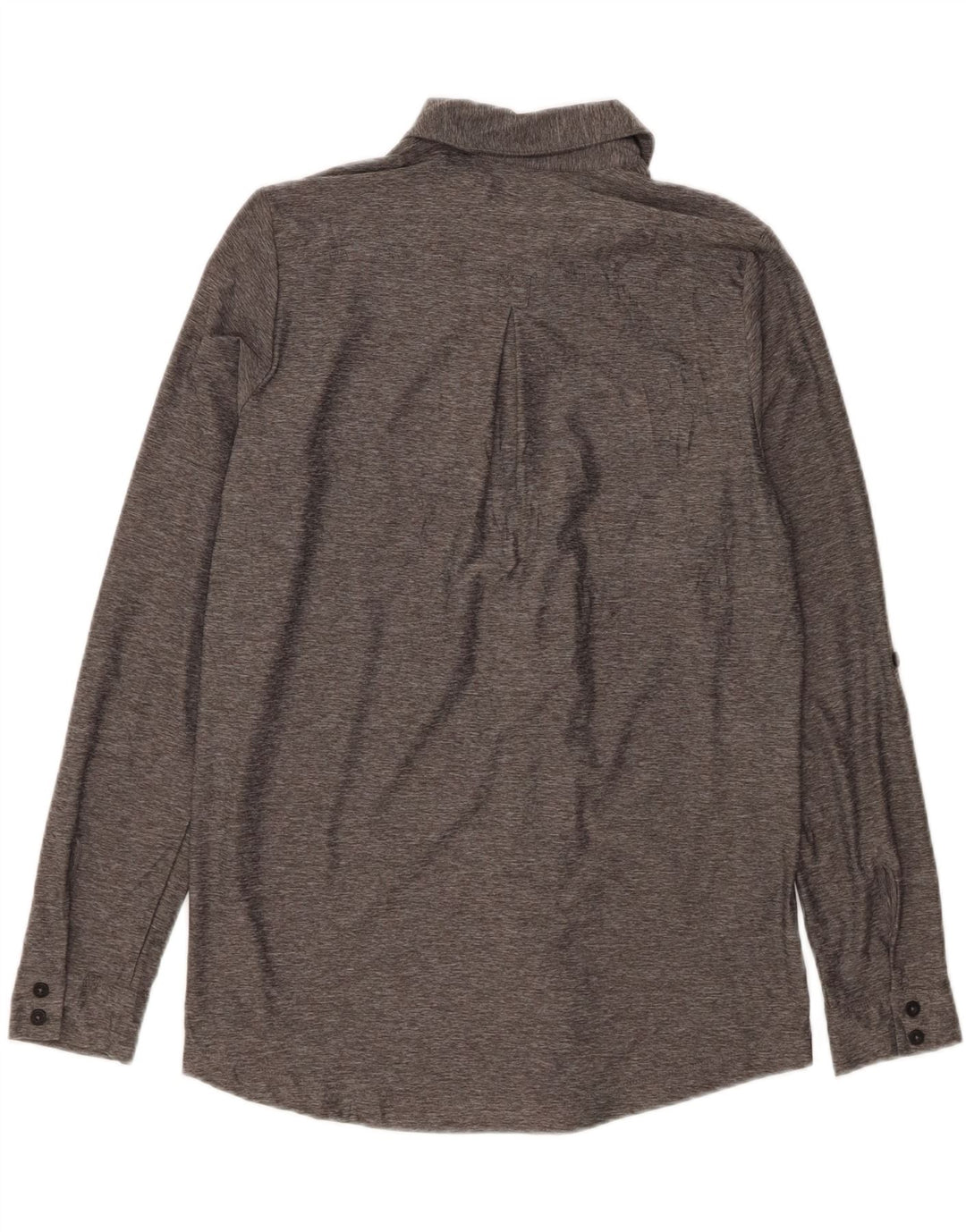 EDDIE BAUER Womens Shirt UK 16 Large Grey Polyester Vintage Eddie Bauer and Second-Hand Eddie Bauer from Messina Hembry 
