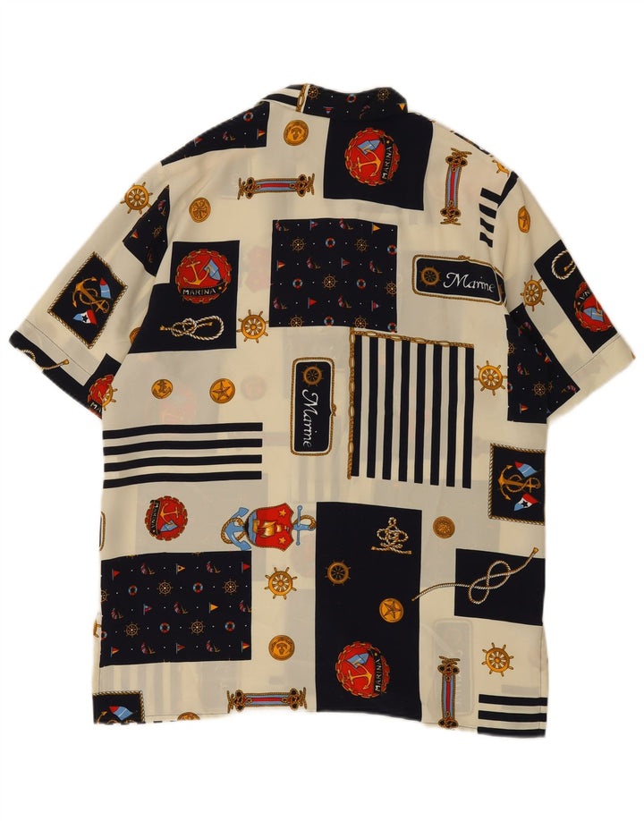 Mirella Ženska košulja Bluza IT 46 Large Multicolored Patchwork Nautical