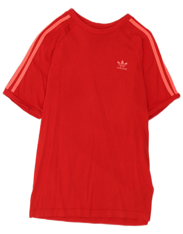 Adidas ženska majica kratkih rukava UK 6 XS crveni pamuk