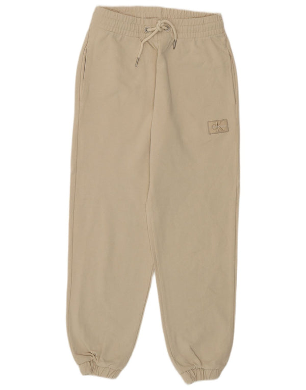 Calvin Klein Ženska trenirka Hlače Joggers UK 6 XS Bež pamuk