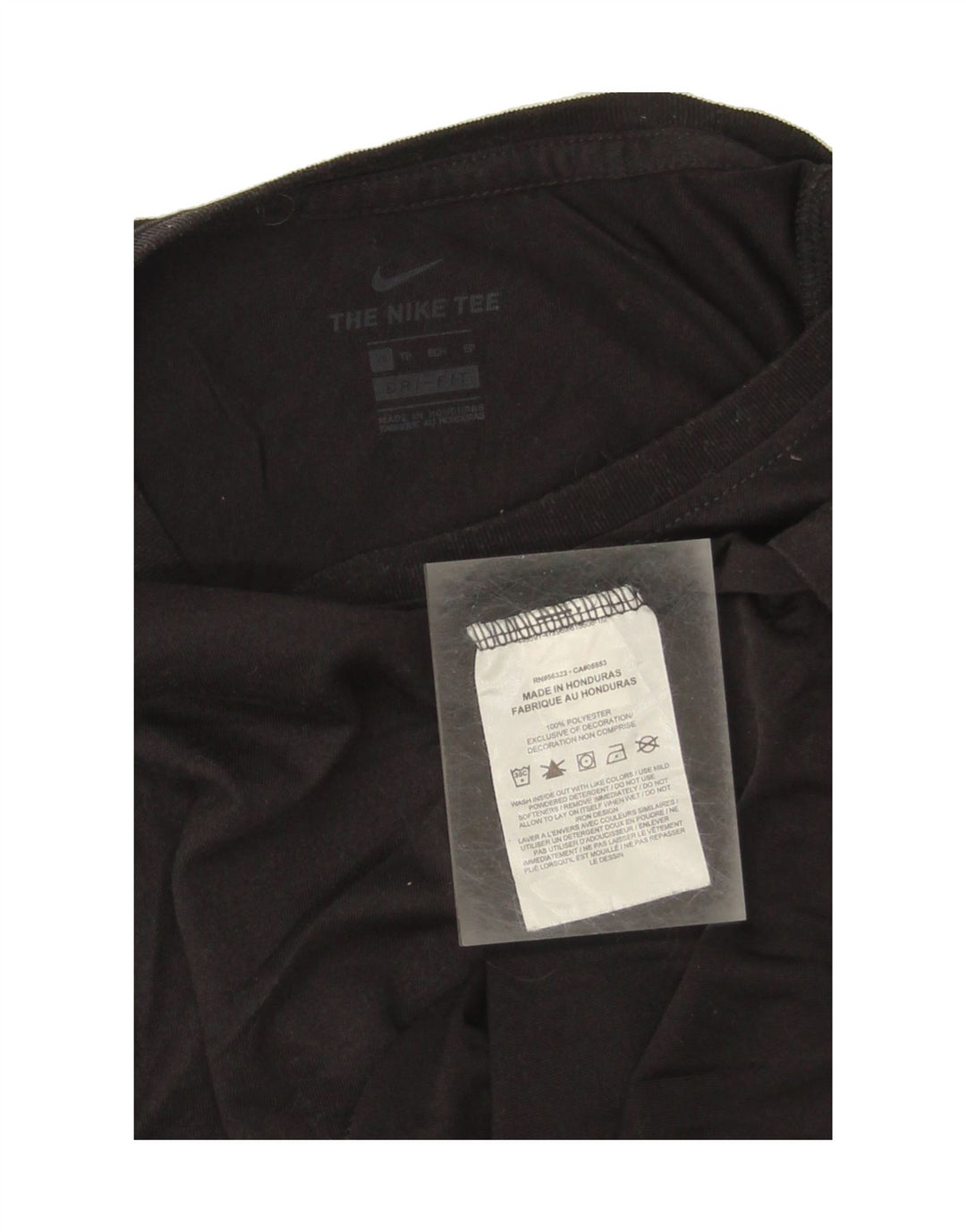 NIKE Womens Dri Fit Vest Top UK 6 XS Black Polyester Vintage Nike and Second-Hand Nike from Messina Hembry 