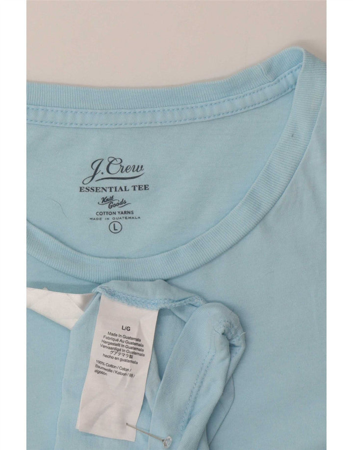 J. Crew muška majica kratkih rukava, veliki plavi pamuk