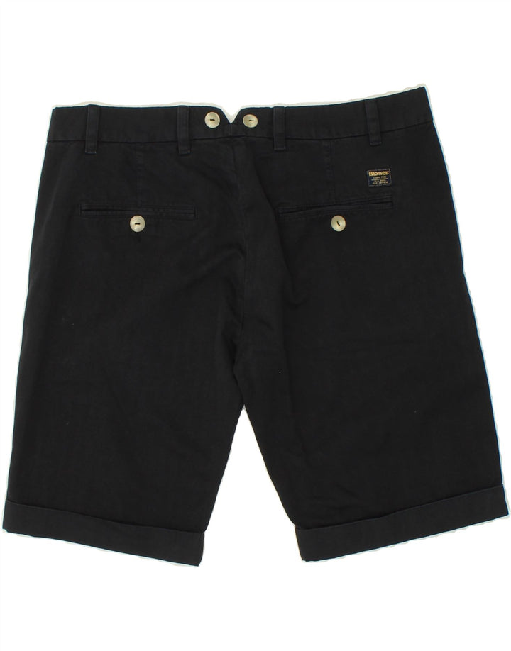 BLAUER Mens Chino Shorts W34 Large Navy Blue Cotton Vintage Blauer and Second-Hand Blauer from Messina Hembry 