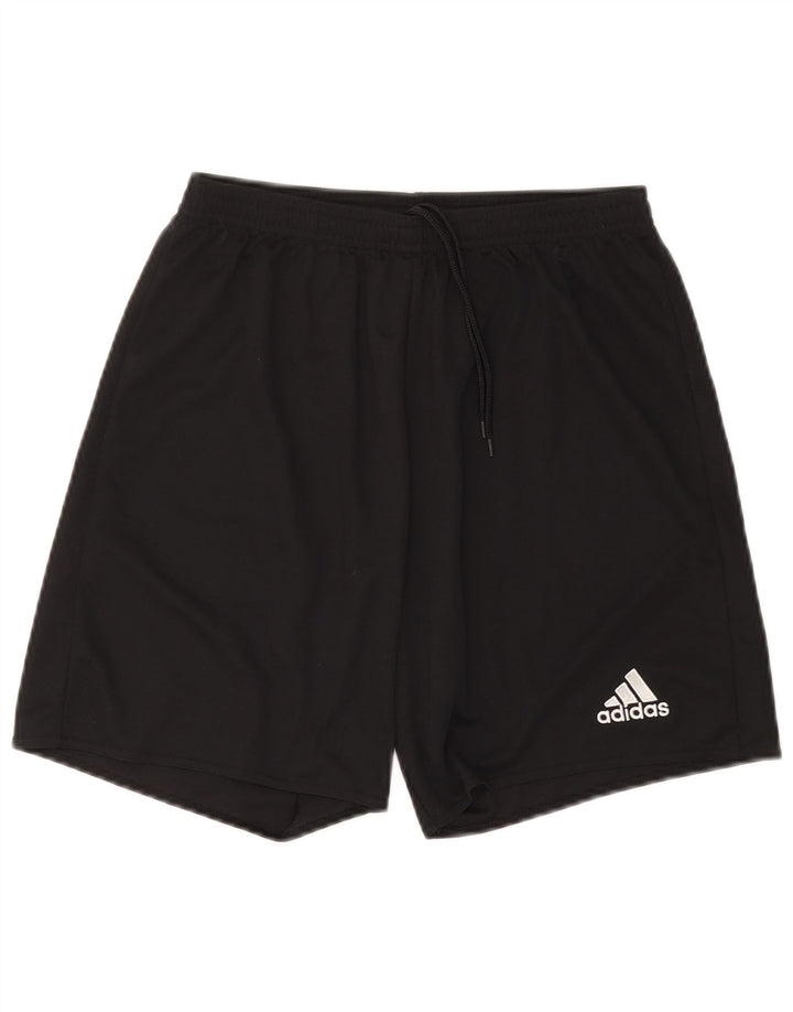 Adidas muške sportske kratke hlače Climalite srednje crne boje od poliestera