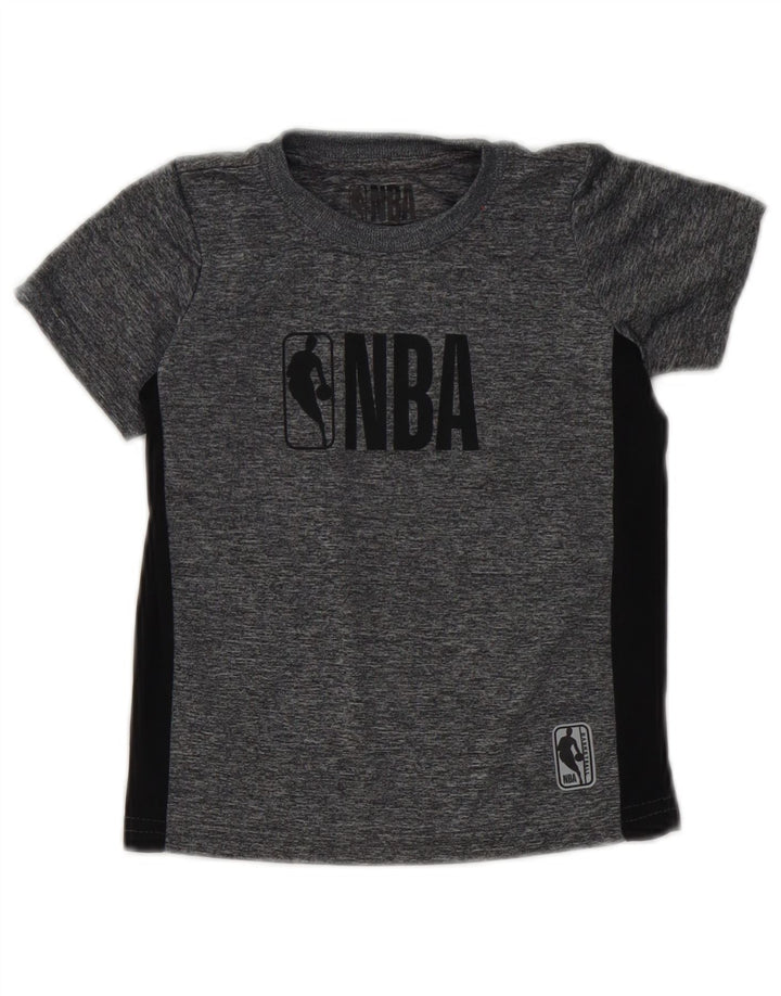 NBA majica s grafičkim motivima za dječake, 2-3 godine, poliester u sivoj boji