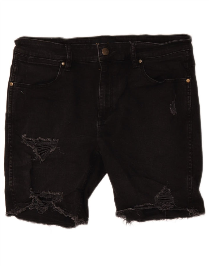 Wrangler ženske kratke traper kratke hlače W32 velike crne