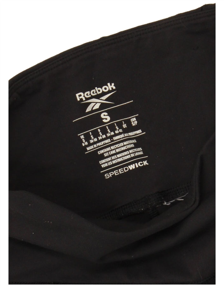 REEBOK Ženske tajice UK 8/10 Male crne