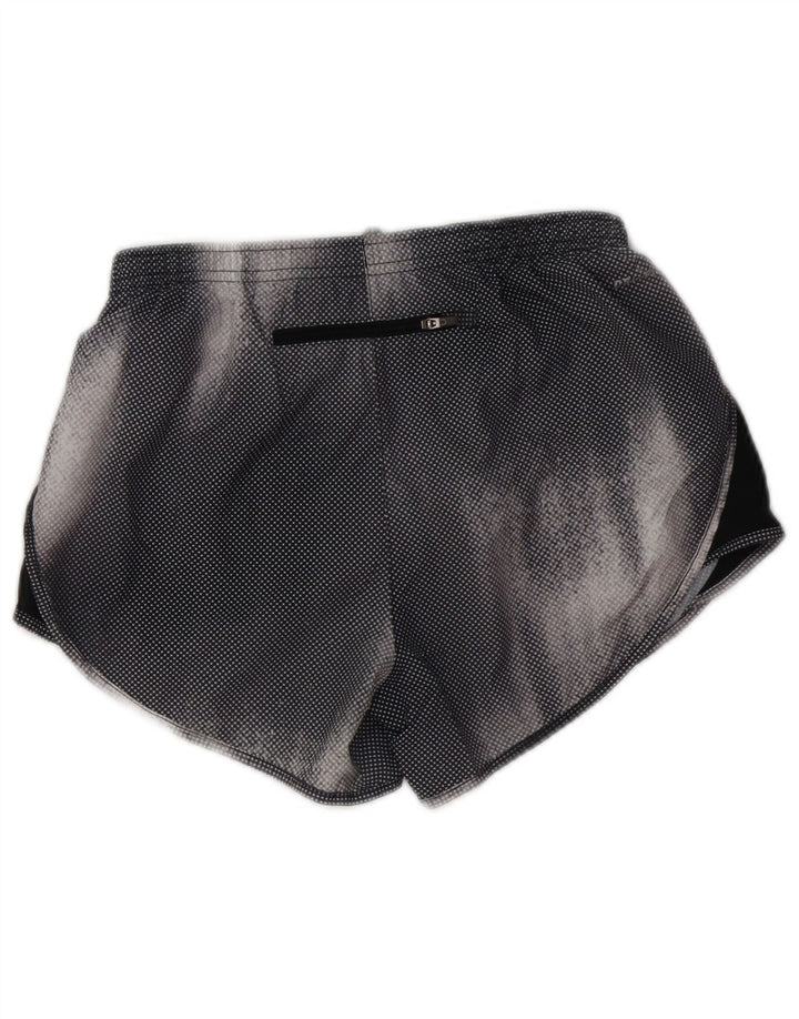 Nike ženske kratke sportske hlače Dri Fit UK 4 XS crne geometrijske poliesterske boje