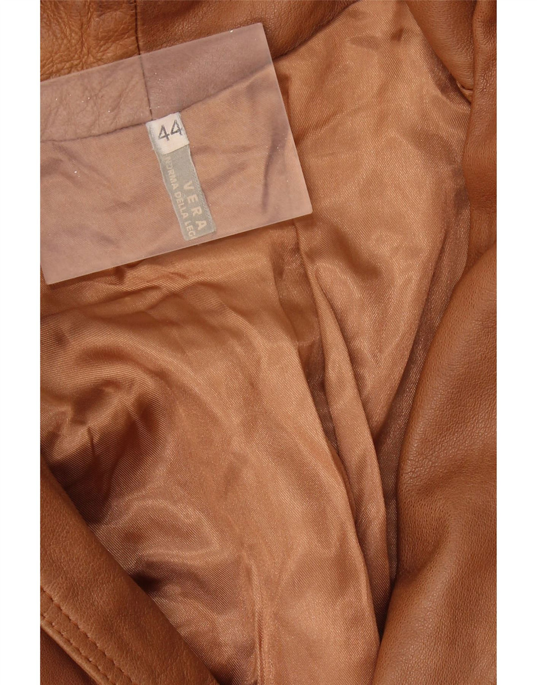 VINTAGE muška vojna kožna jakna UK 44 2XL smeđa koža