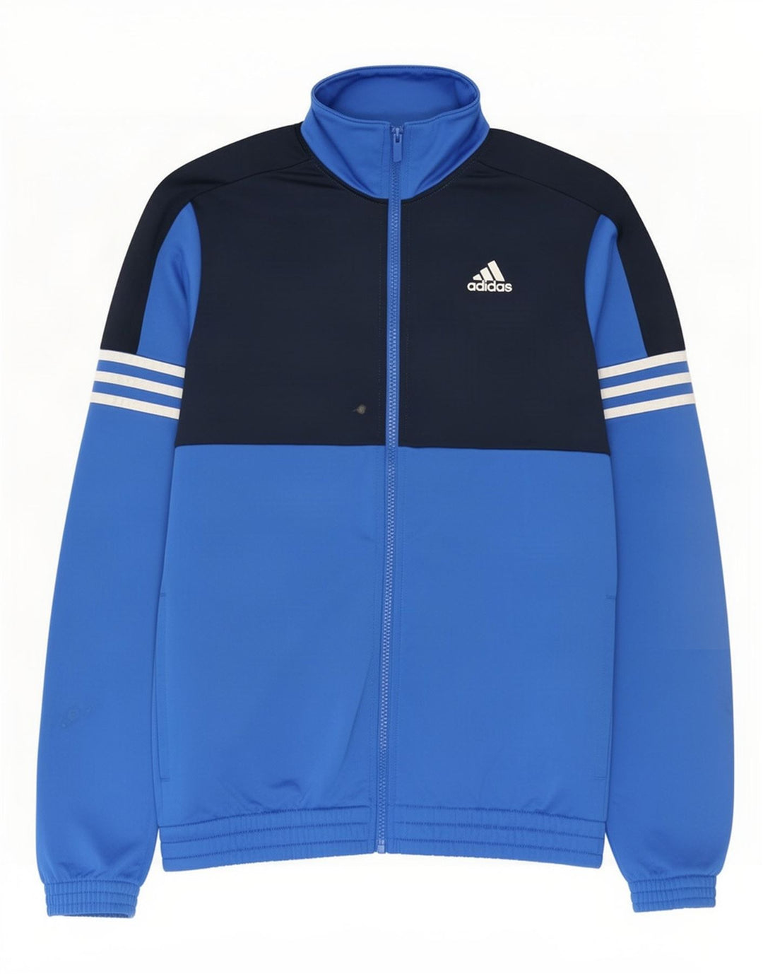 Adidas muška trenirka gornja jakna UK 38/40 srednje plava poliesterska boja