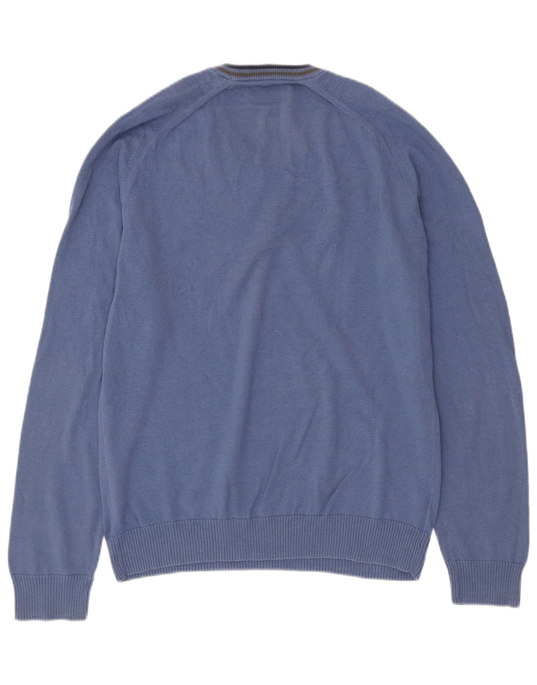 PINGVIN Muški pulover s V-izrezom Veliki plavi pamuk