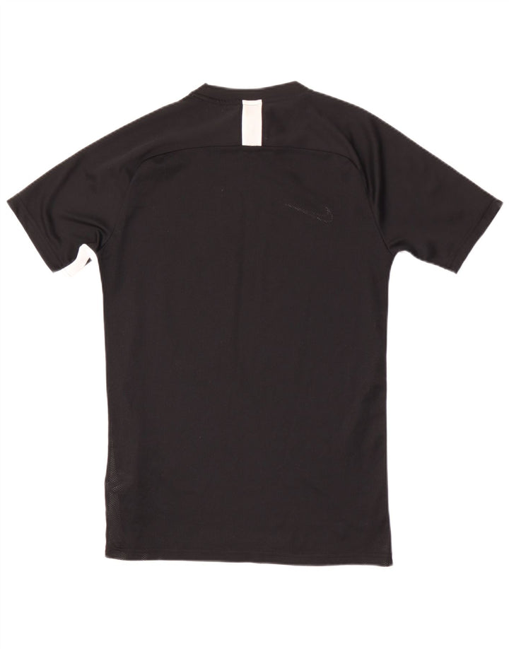 Nike Dri Fit majica kratkih rukava srednji crni poliester