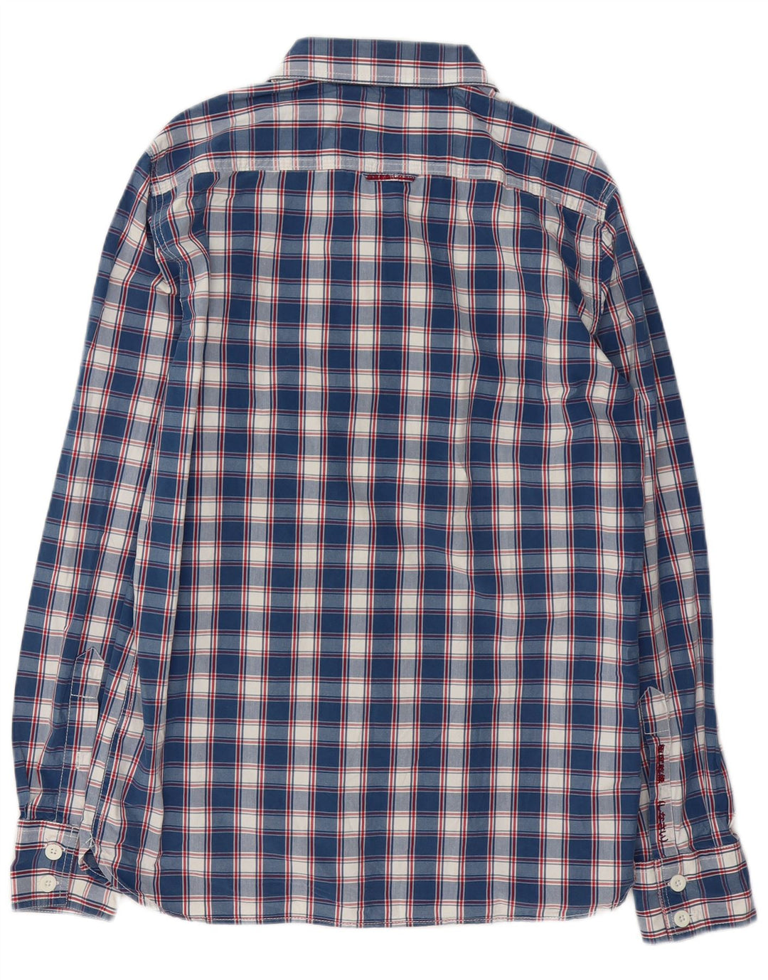 Superdry muška košulja veliki plavi karirani pamuk