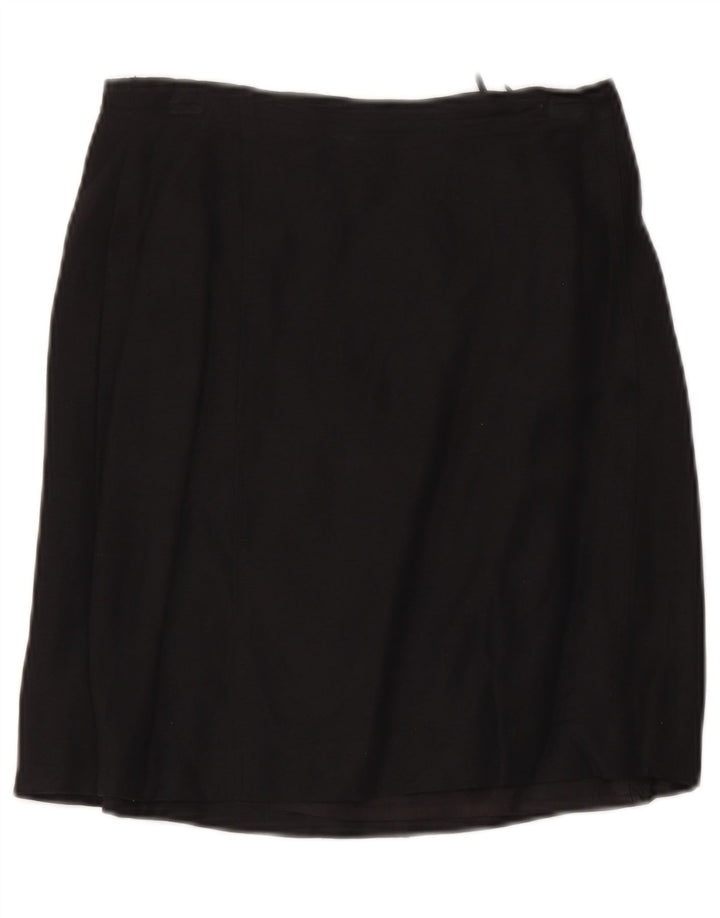 Max & Co. Ženska mini suknja UK 10 Mala W28 crna lanena