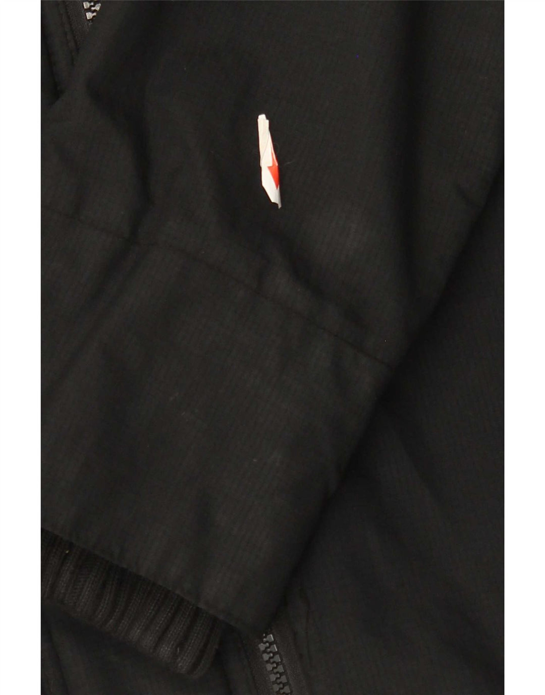 Superdry ženska vjetrovka s kapuljačom UK 14 Srednje crni najlon