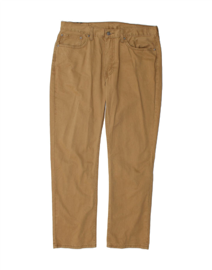 LEVI'S Womens 514 Straight Jeans W36 L32 Brown Cotton Vintage Levi's and Second-Hand Levi's from Messina Hembry 