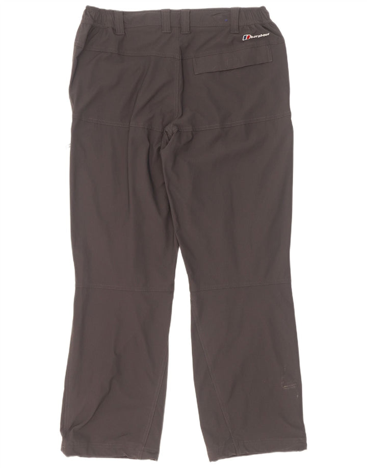 Berghaus muške kargo hlače za planinarenje W36 L32 sivi poliamid
