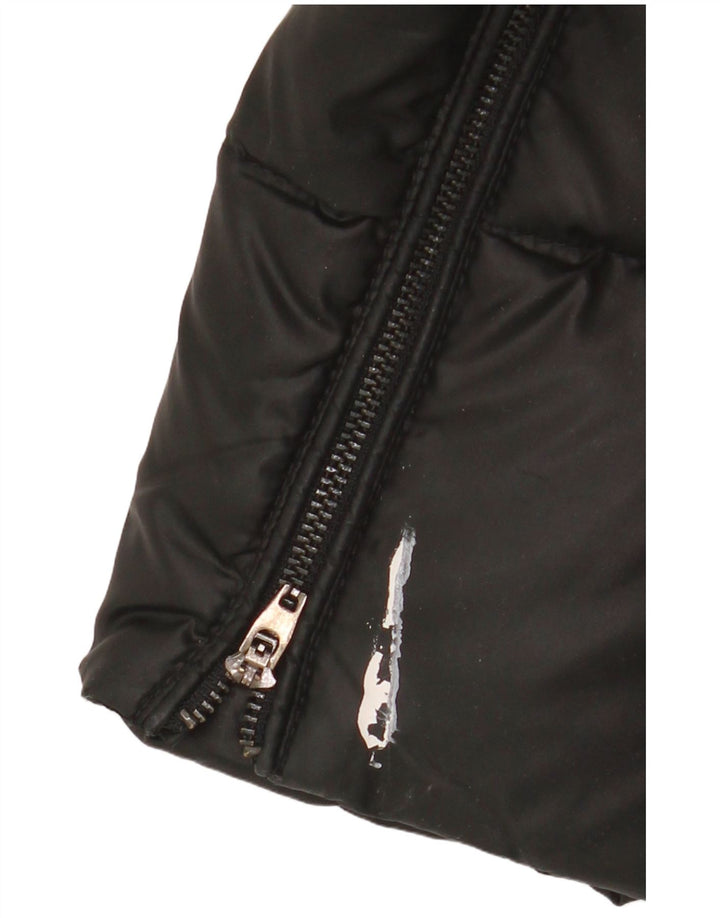 Dkny muška podstavljena jakna UK 42 XL crni poliester