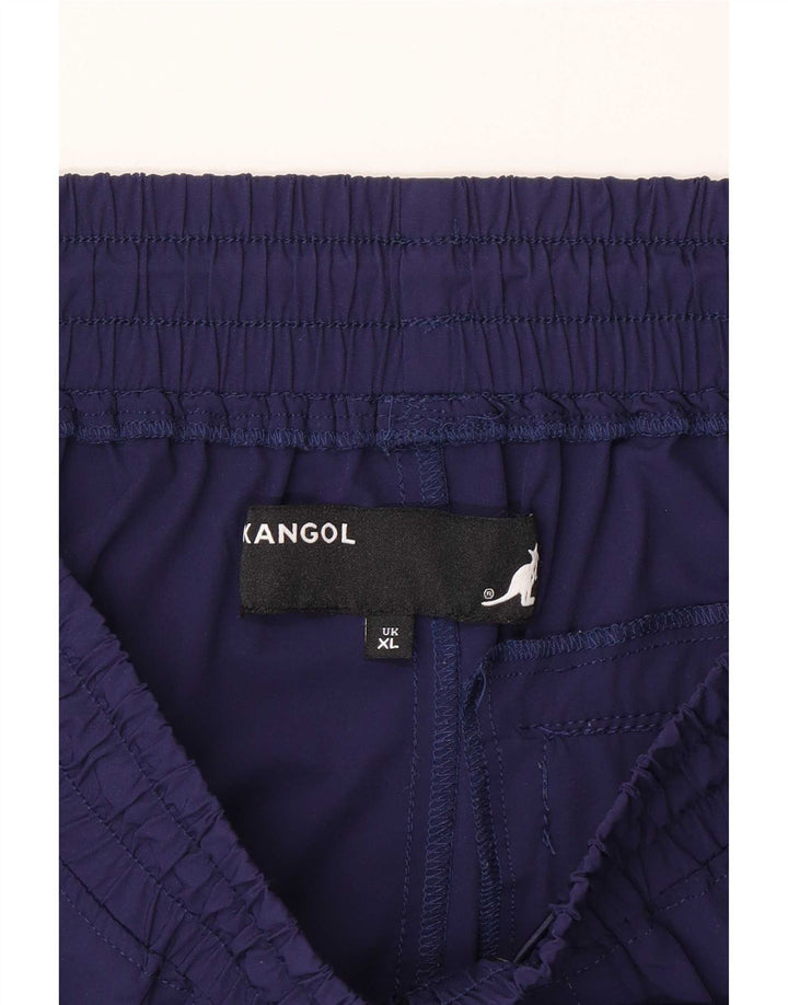 Kangol muške kargo sportske kratke hlače XL tamnoplavi najlon