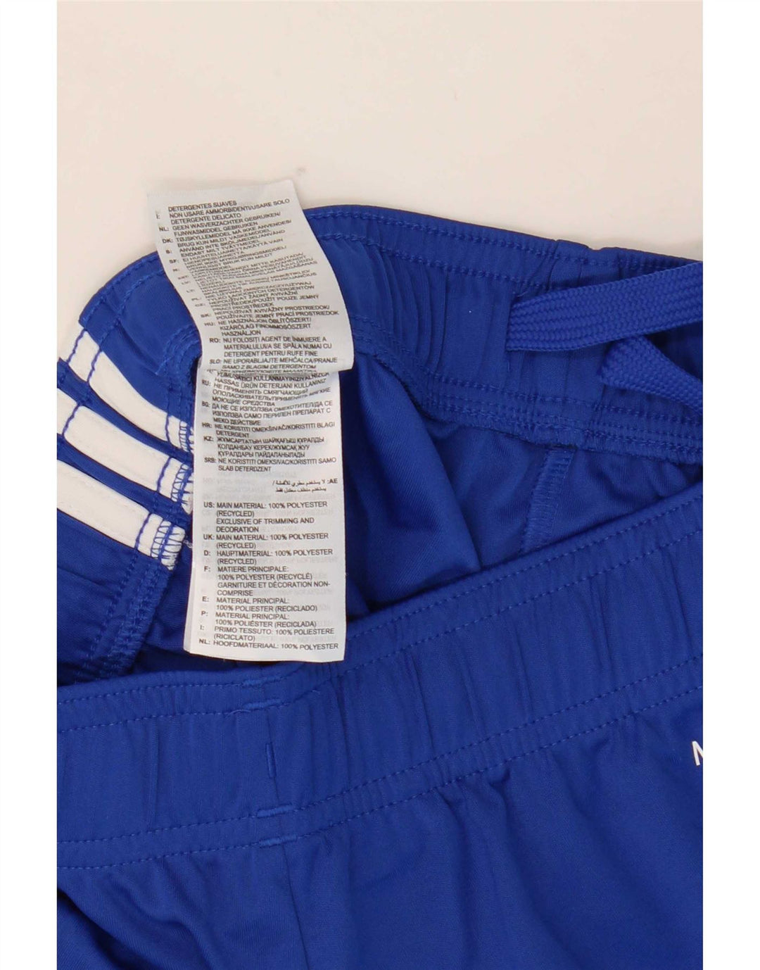 Adidas Aeroready sportske kratke hlače za dječake 9-10 godina, plavi poliester