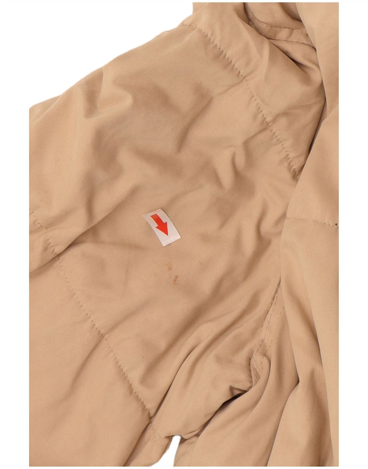Zara muška bomber jakna UK 40 Large Beige Colourblock Poliester