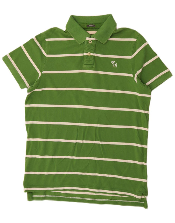 Abercrombie & Fitch muška polo majica Muscle Rugby XL pamuk na zelene pruge